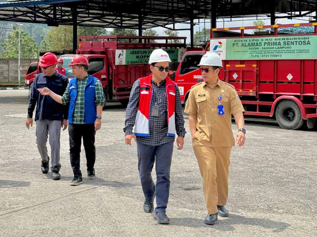 Pemprov Lampung Bersama Pertamina Cek Langsung Stok BBM dan LPG di Lapangan
